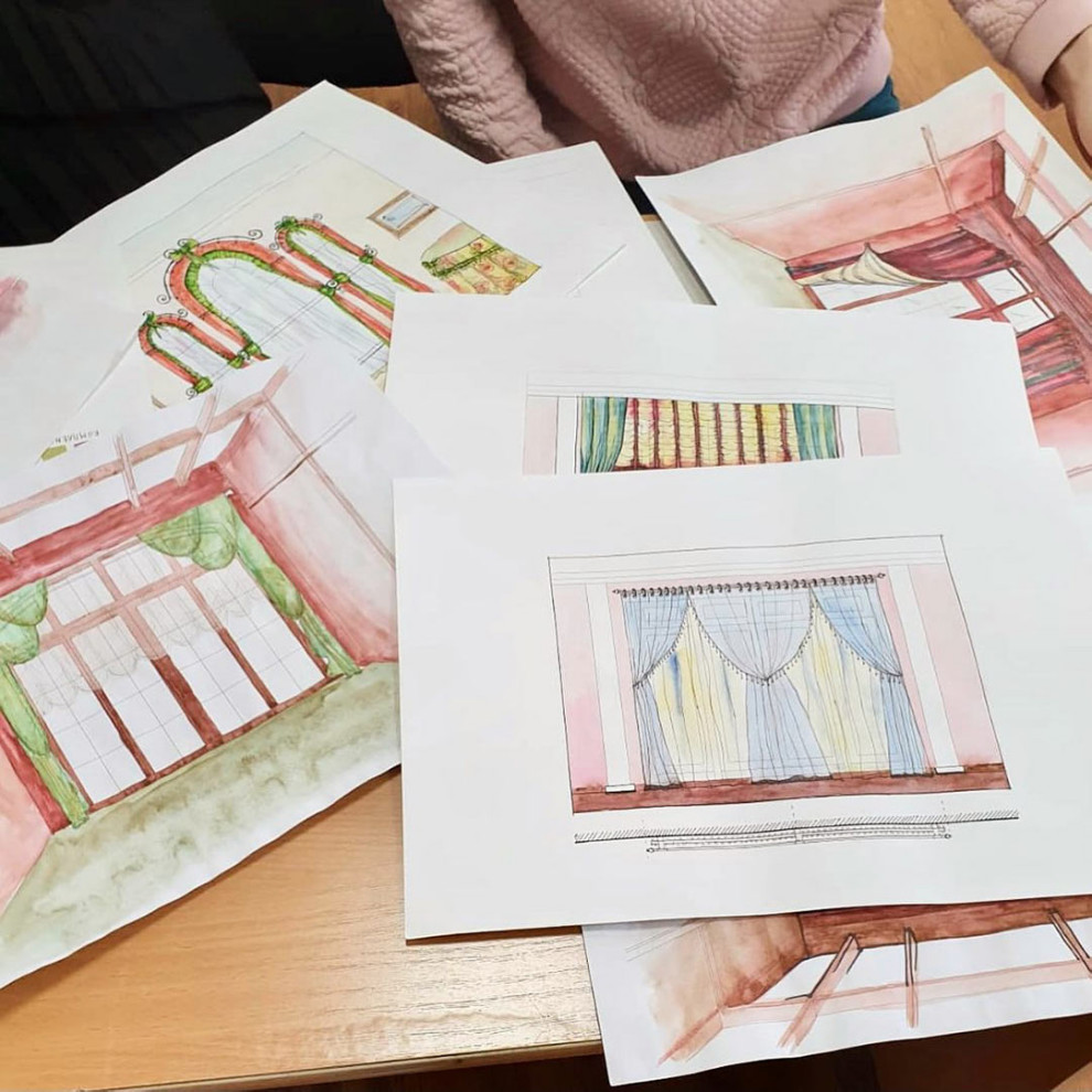 Курс «Текстиль в интерьере»