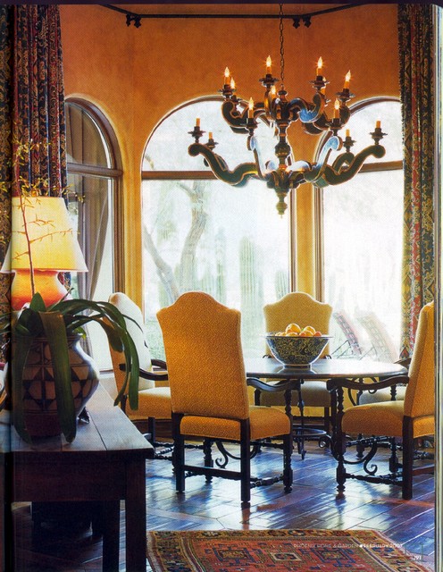 Bates Interiors mediterranean-dining-room