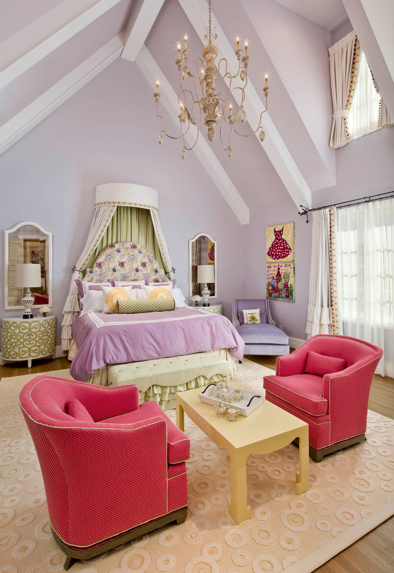 75 Kids' Room with Purple Walls Ideas You'll Love - January, 2026 | Houzz, image size:1378x2000