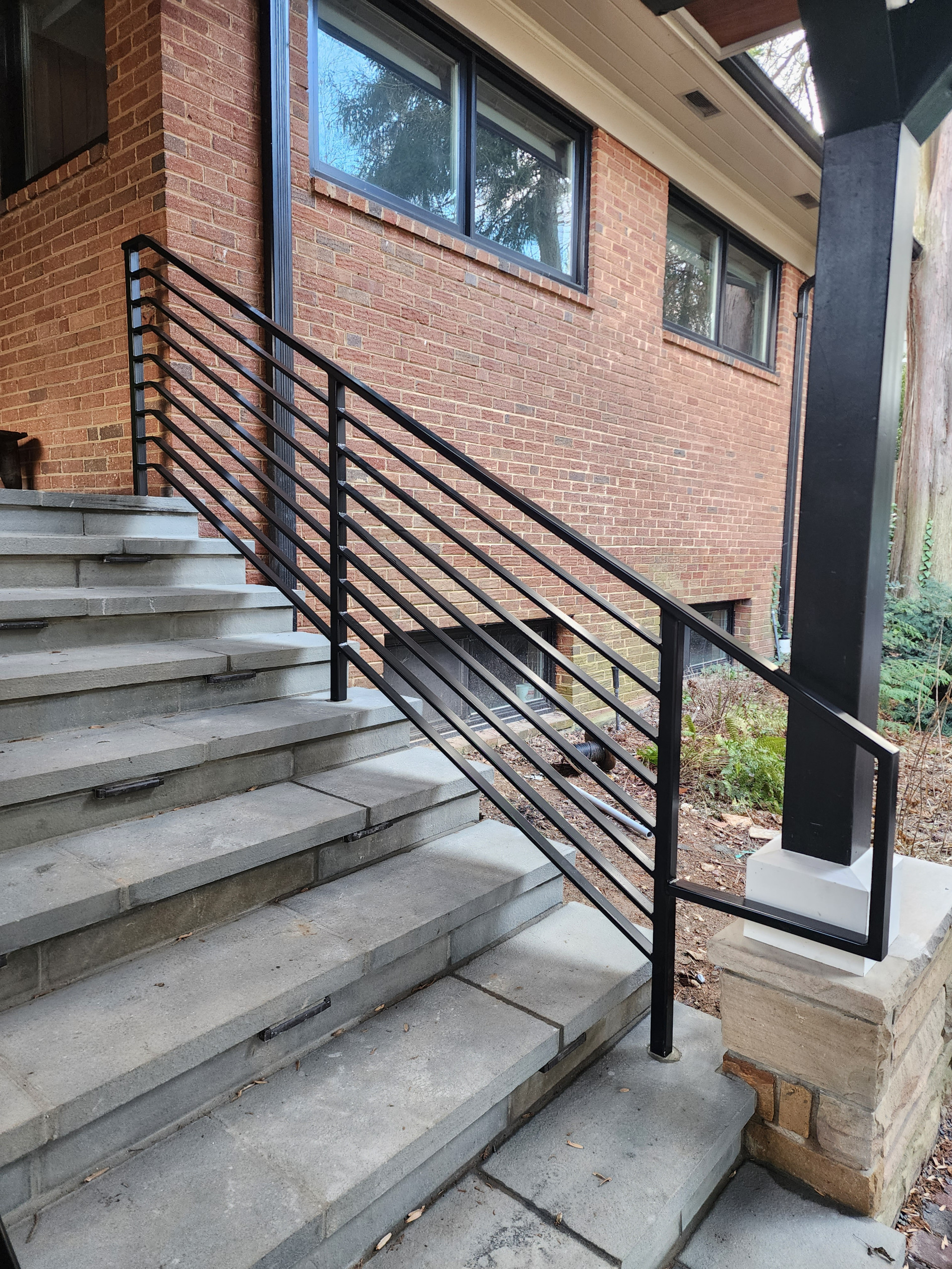 Flat bar fancy guardrail Silver Spring MD