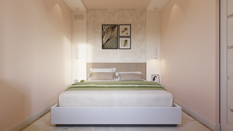 Дизайн двухкомнатной квартиры 44 м2