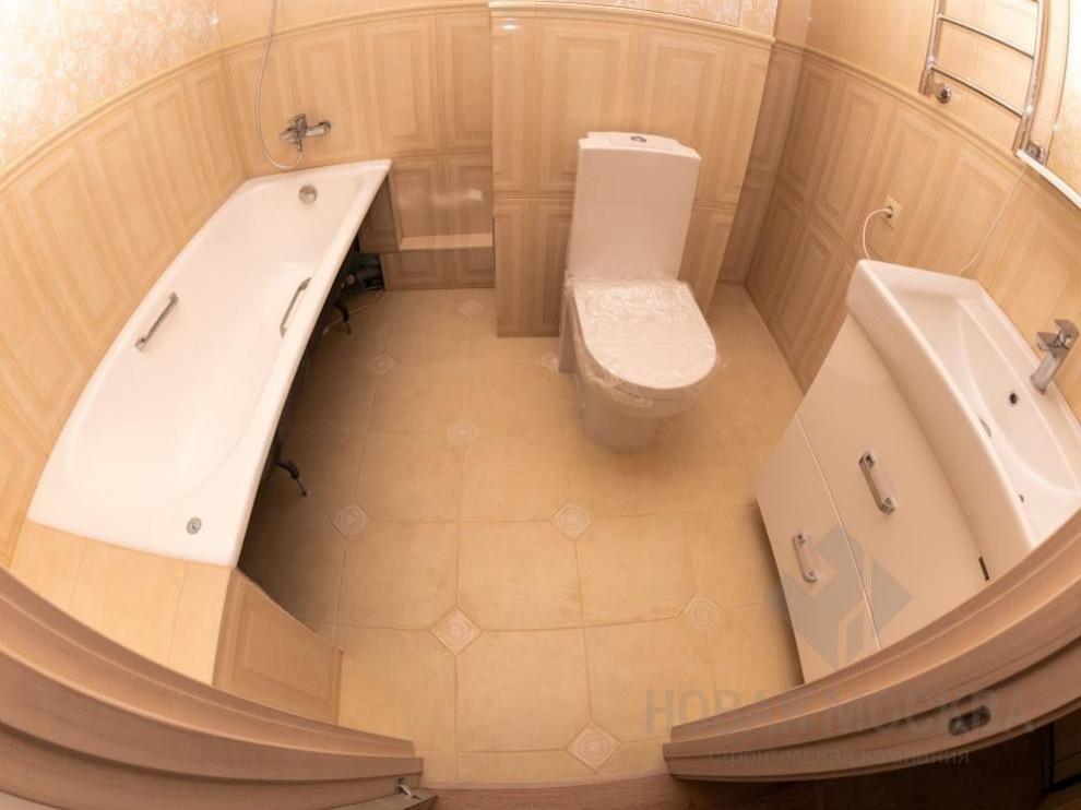 Ремонт двухкомнатной квартиры 62 кв.м. в ЖК «Родной Город. Каховская»