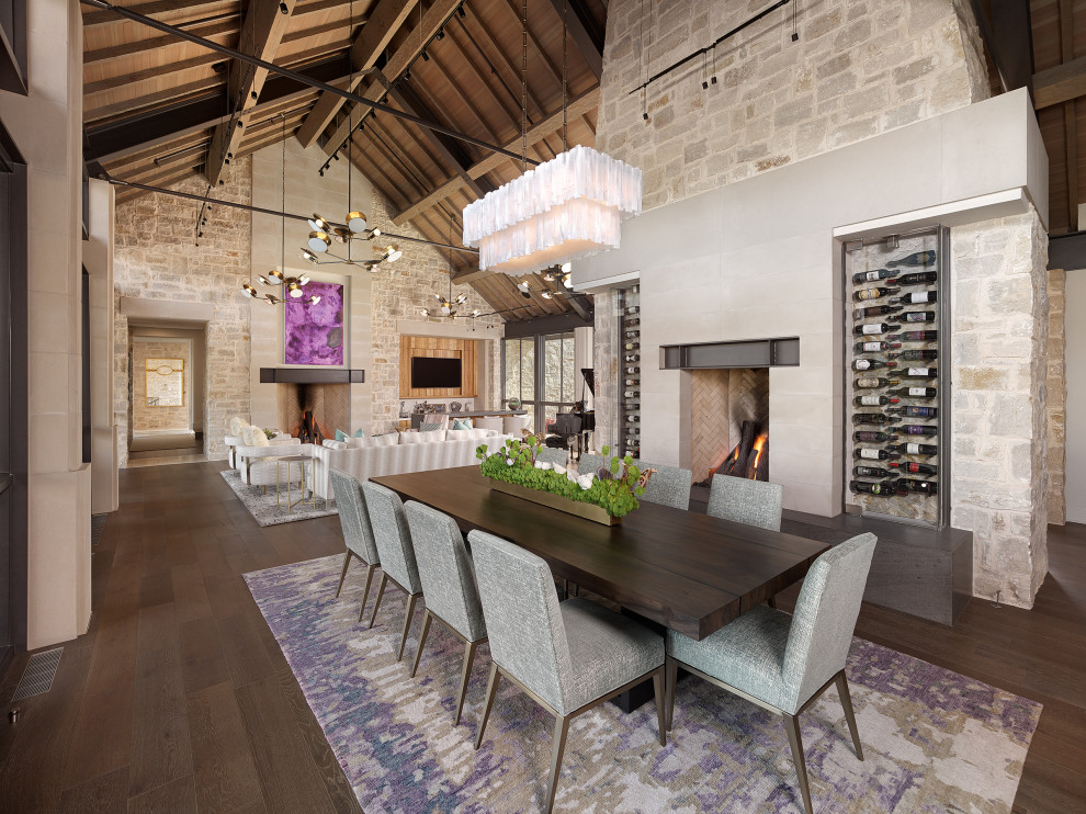 Southlake Modern Farmhouse Dining Room Dallas by SCH Homes Houzz