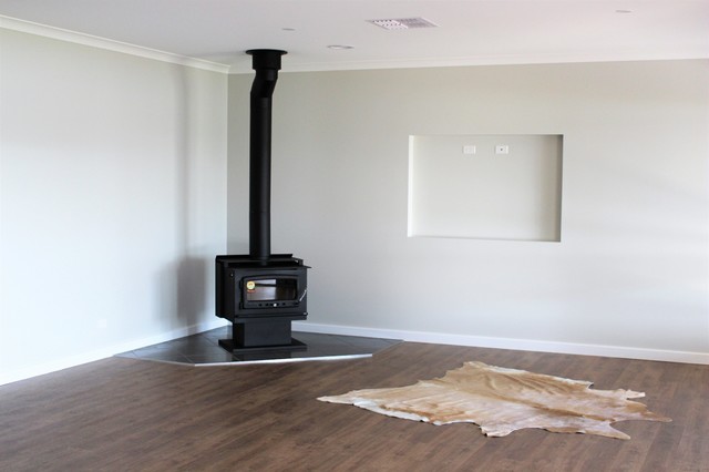 Custom features contemporary-vardagsrum