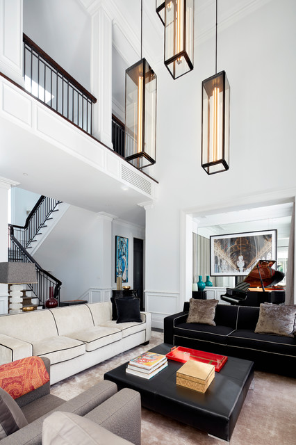K Residence, Strathfield nyklassisk-dagligstue