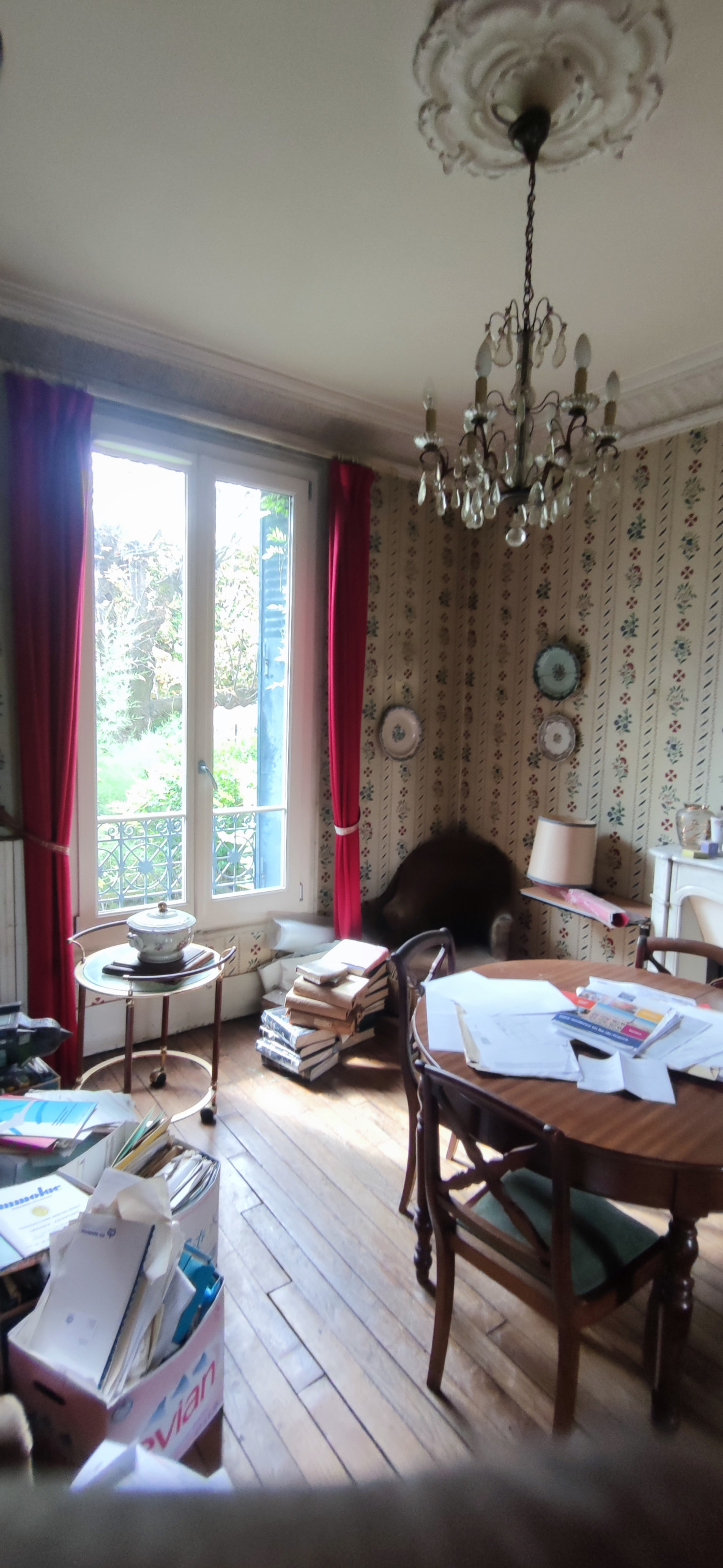 Avanr /Apres une maison de maitre se  réinvente avec brio