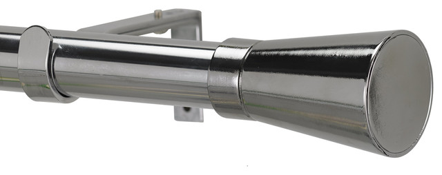 Linea Non Telescoping Curtain Rod Transitional Curtain Rods