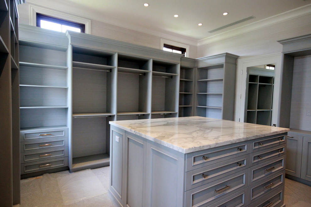 Closet - transitional closet idea in Miami