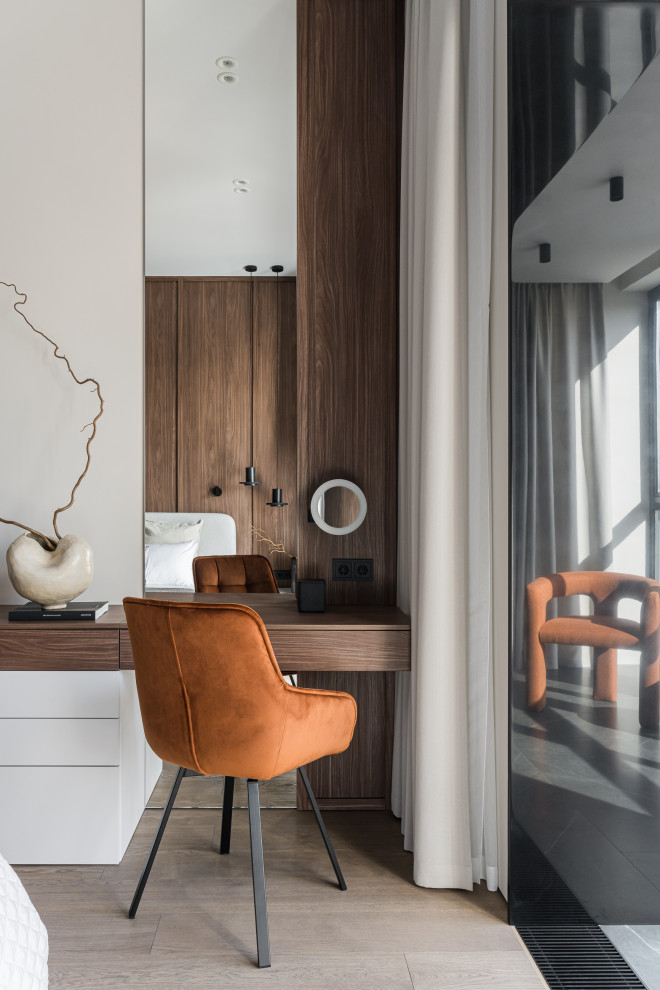 Квартира для активной семьи в минималистичном стиле