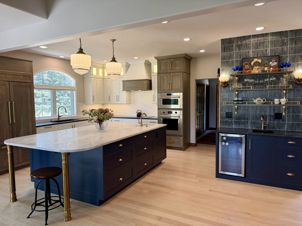 Modern updated kitchen