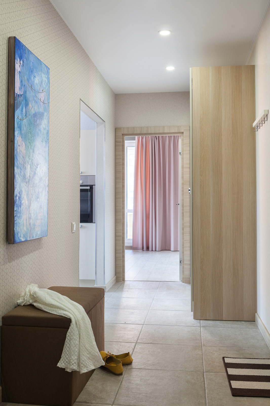 Трешка на 14-м этаже