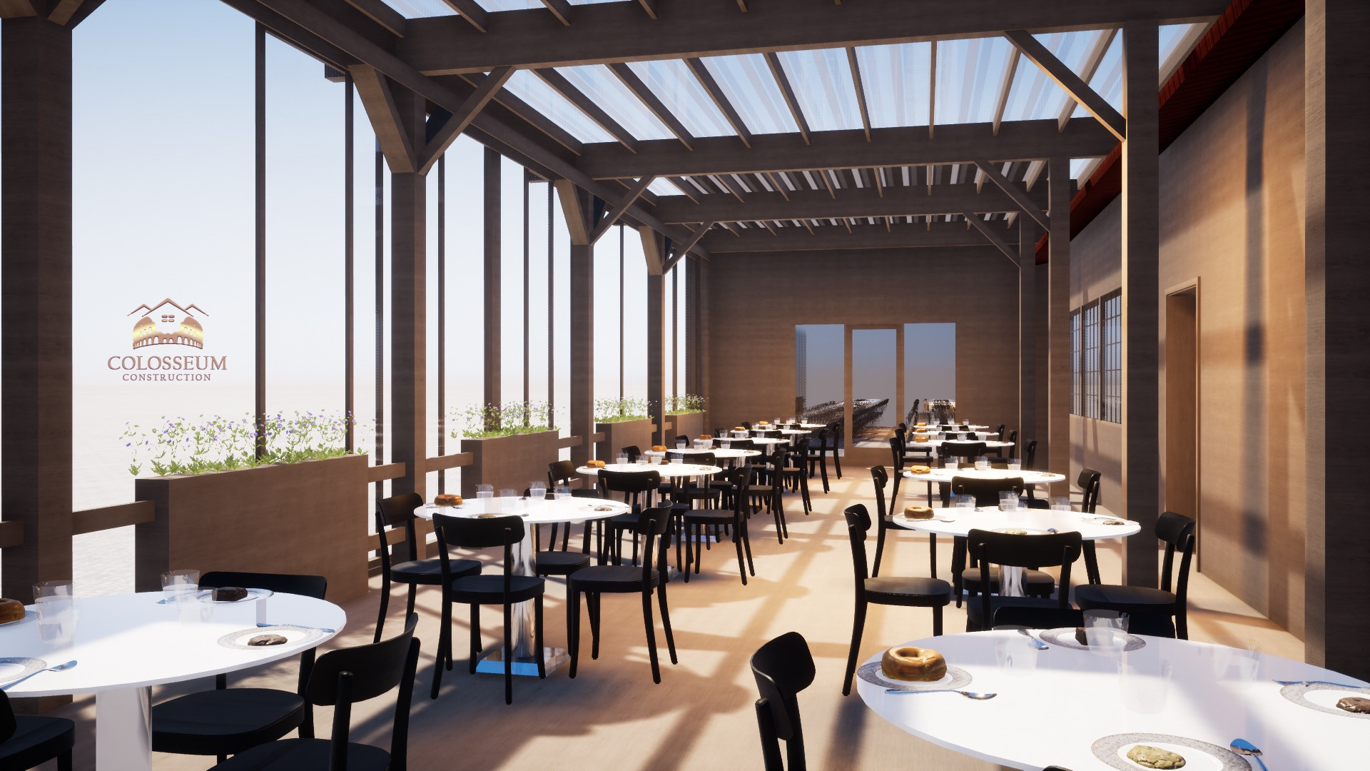 Exterior Patio for a Restaurant