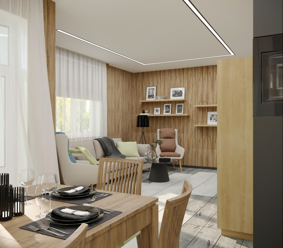 Проект загородного каркасного дома