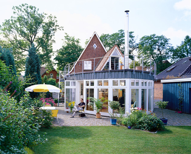 Anbau in Schiffsform trendy-hus-og-facade