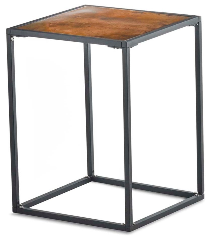 Pietra Small Side Table, Small Industrial Side Tables And End