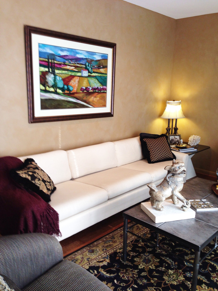 Transitional home design photo in Baltimore