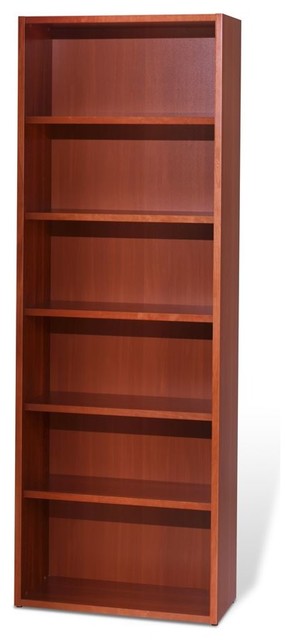 Jesper 5 Shelf Bookcase 30"W X 86"H X 14"D - Espresso