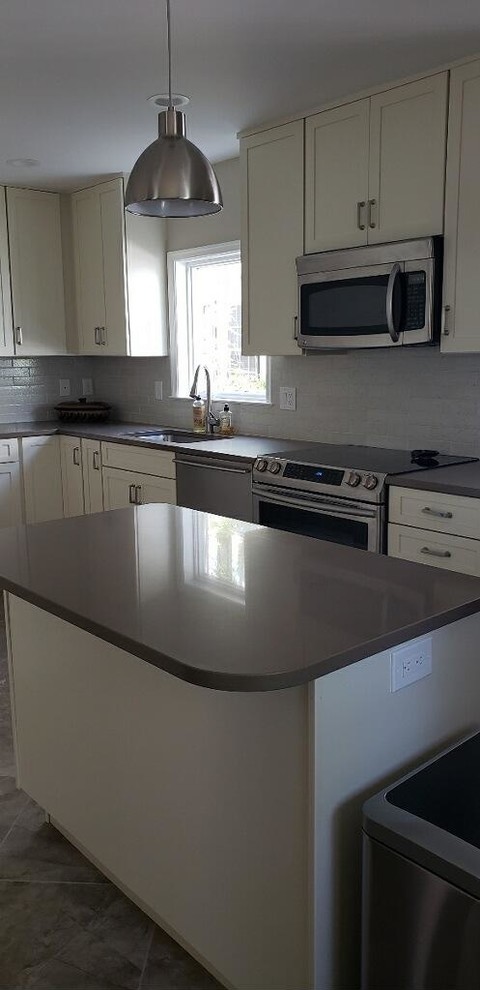 Transitional home design photo in DC Metro