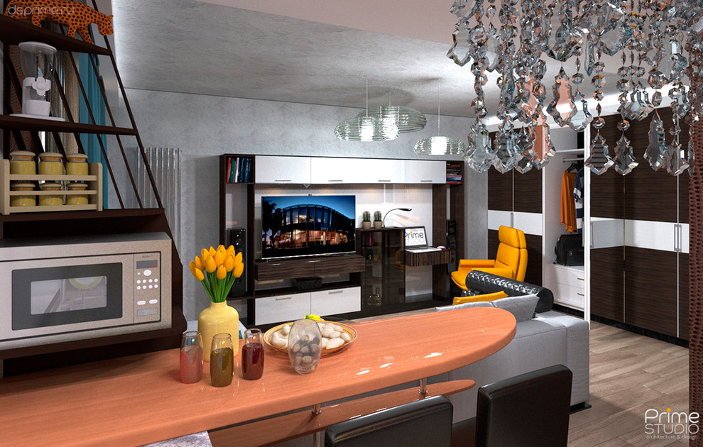 Квартира студия в Екатеринбурге, на улице Белинского