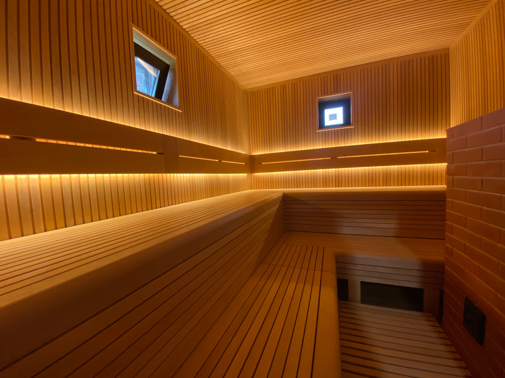 Отделка парной под ключ