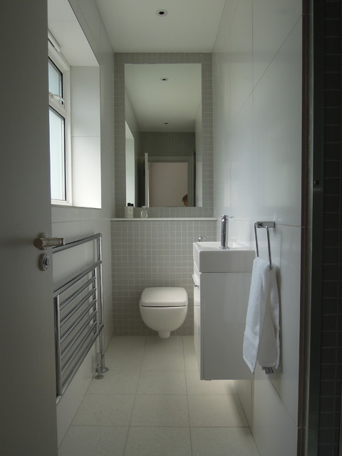 Small bathrooms - Modern - Bathroom - London - by Slightly Quirky Ltd