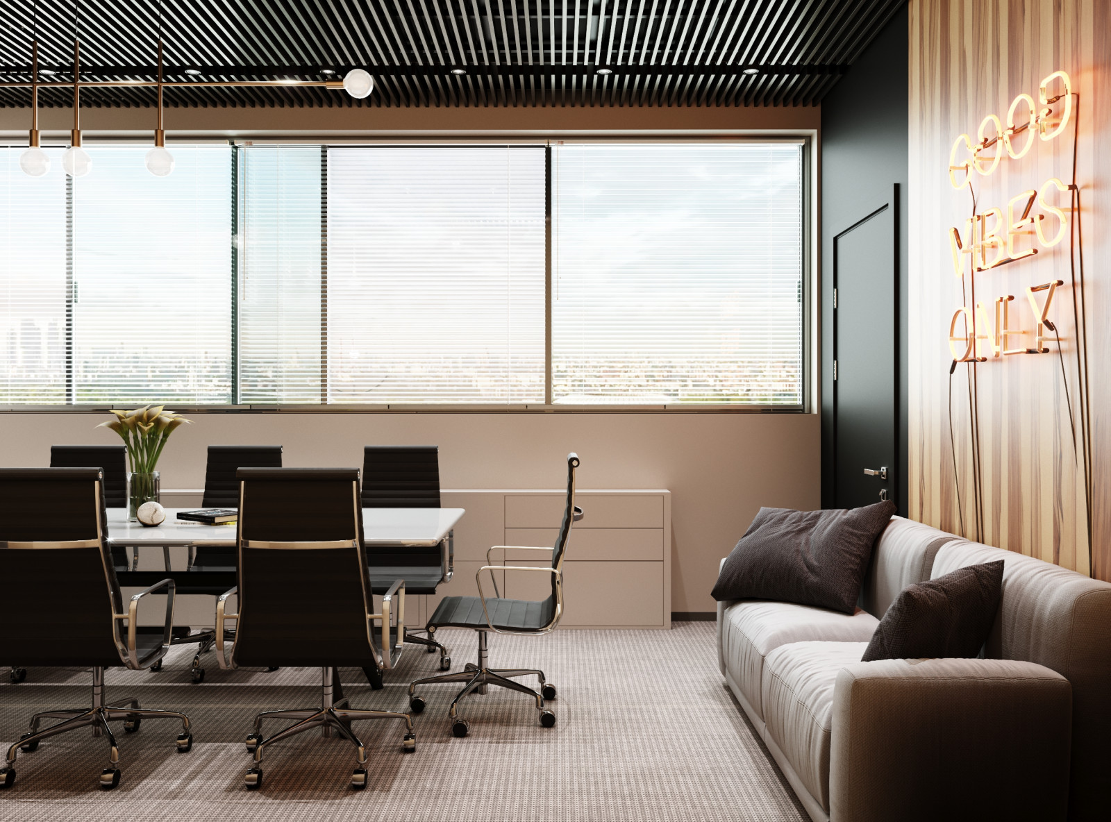 Дизайн офиса для маркетинговой компании