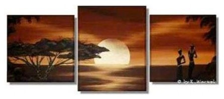 Full Moon on the Rise Art Oil Paintings