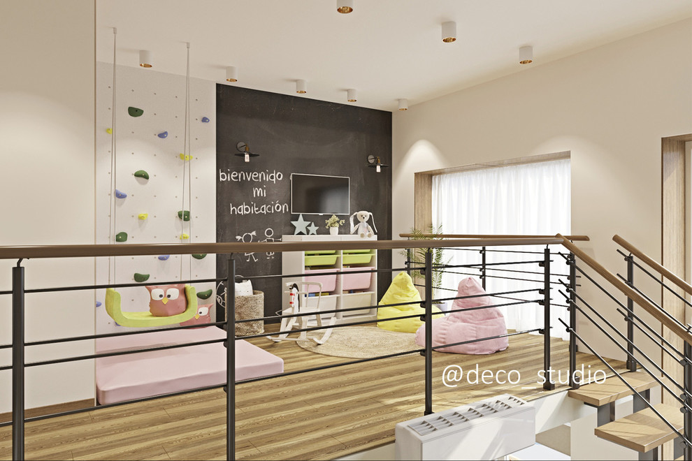 Дизайн двухуровневой квартиры Гринвиль