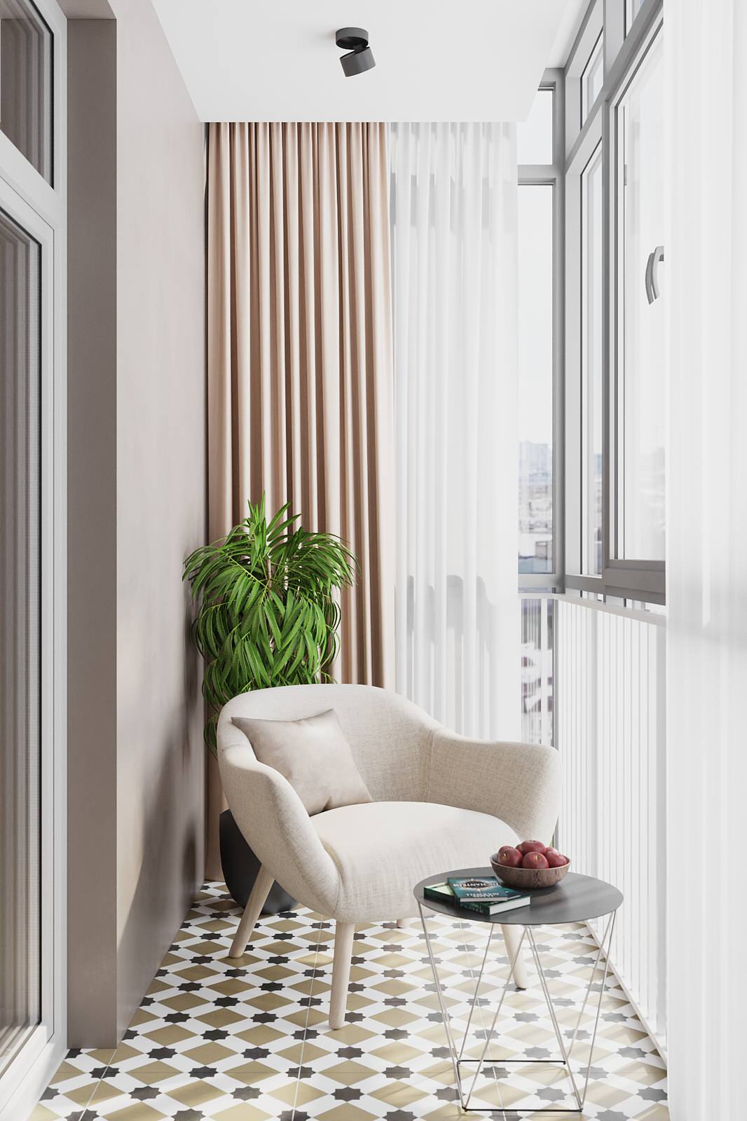 Двухуровневая квартира для семьи из 5ти человек