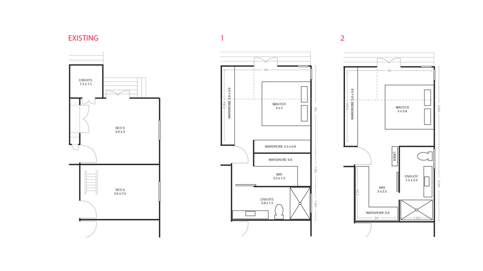 Ensuite and walkin robe layout advice Houzz AU
