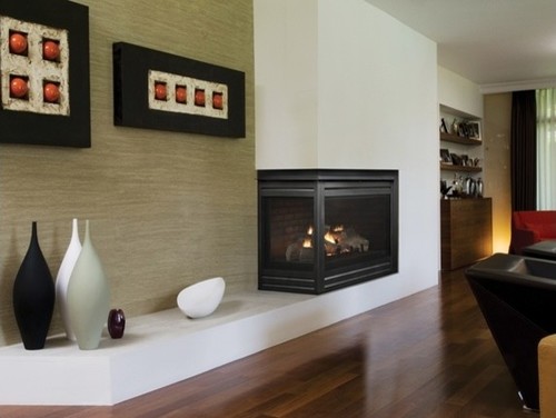 Gas Fireplace conversion 3-sided to 2 sided Hey everyone