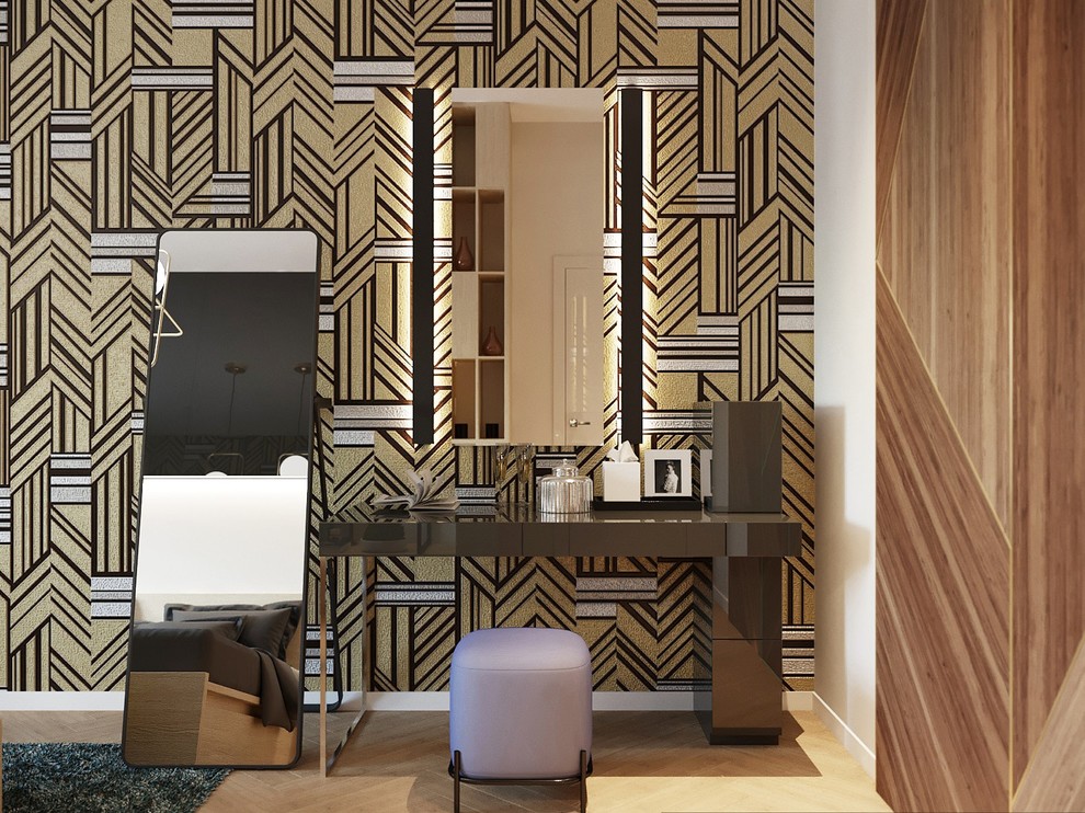 Двухкомнатная квартира на ул. Советская в стиле mid-century