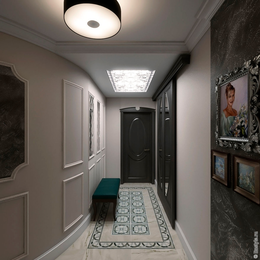 Дизайн-проект квартиры «Снегири»