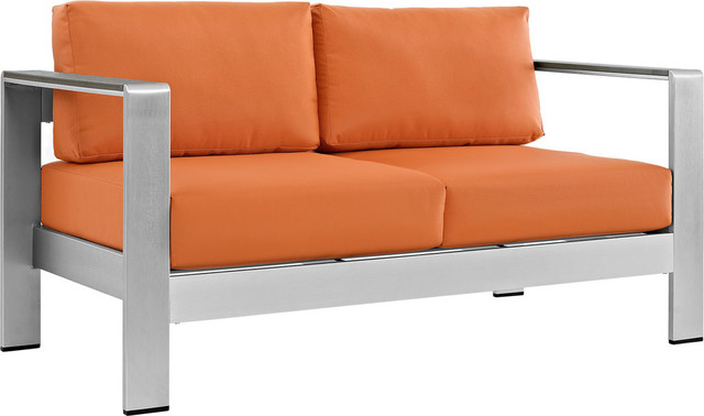 Butler Outdoor Patio Loveseat Contemporary Loveseats Butler Outdoor Patio Loveseat