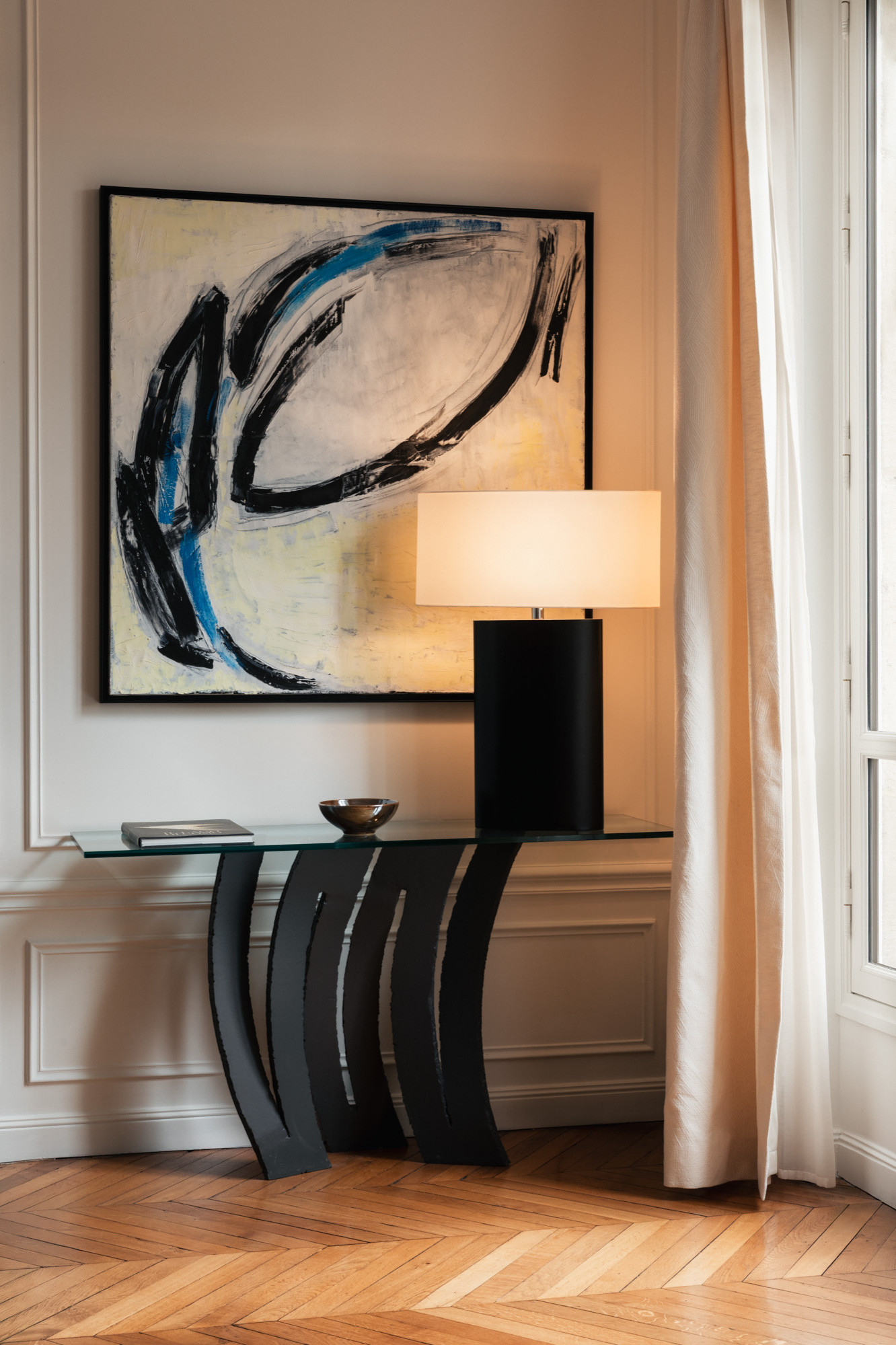 Un appartement haussmannien transformé