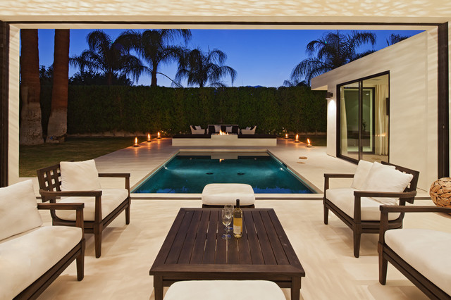 Modern Pool San Francisco RANCHO MIRAGE modern-pool