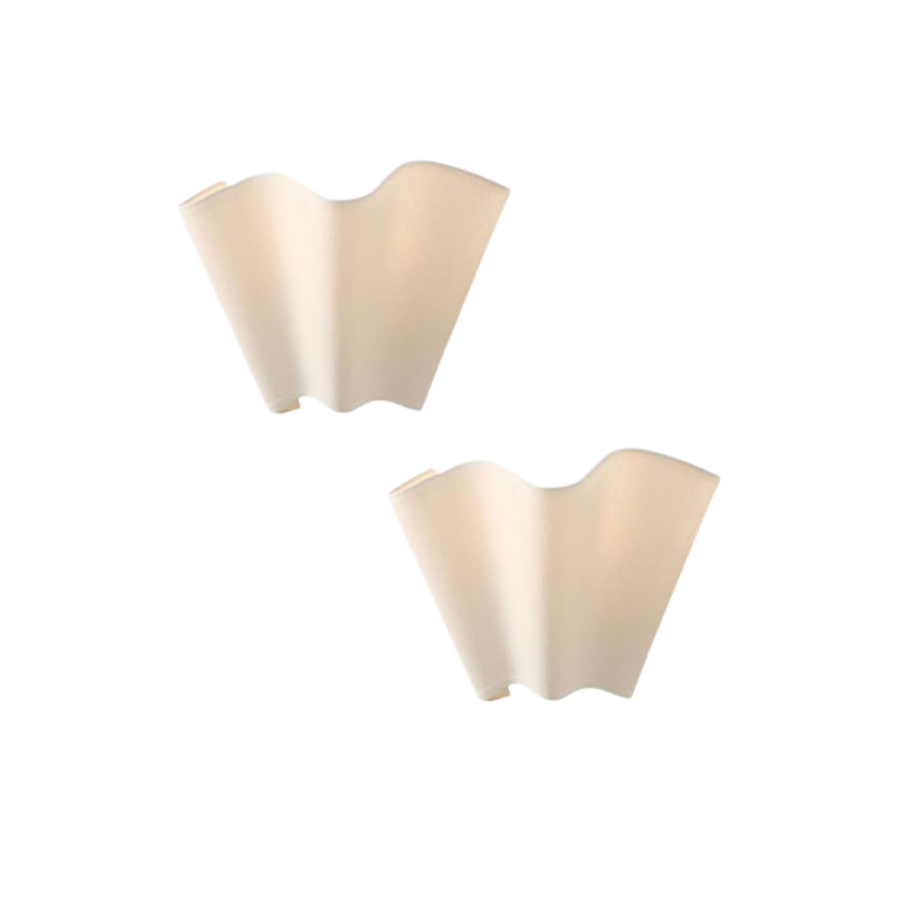 Retailer: Amazon | Vintage Ivory Linen Scalloped Pleated Sconce