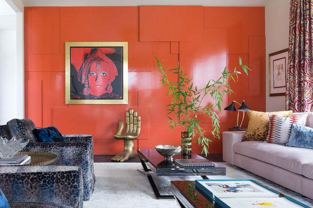 POP ART contemporary-living-room