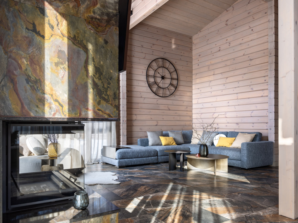 Загородный дом в стиле шале.