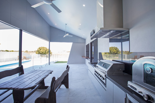 Angular Abode modern-patio