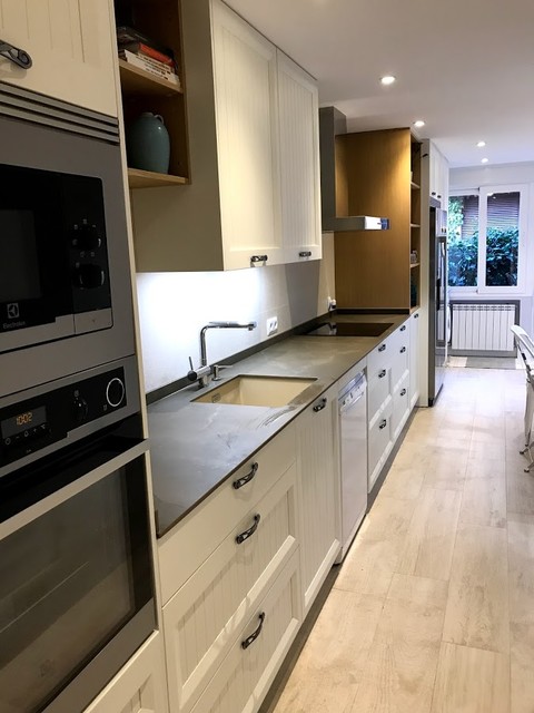 Cocina en calle Maria Moliner , Madrid . Para Isabel shabby-chic-style-kueche