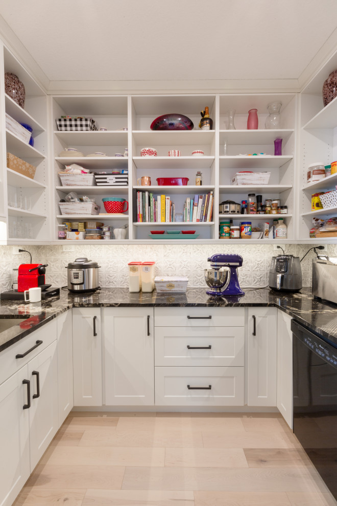 Inspiration for a transitional kitchen remodel in Calgary