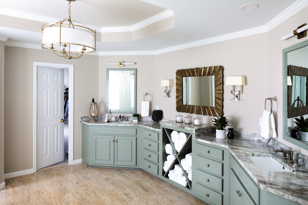 Flowers Crossing Master Remodel - Transitional - Bathroom - Atlanta ...