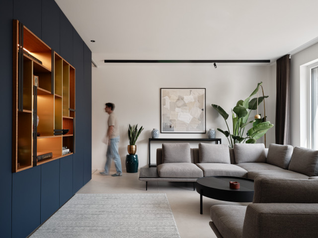 Haus F contemporary-vardagsrum