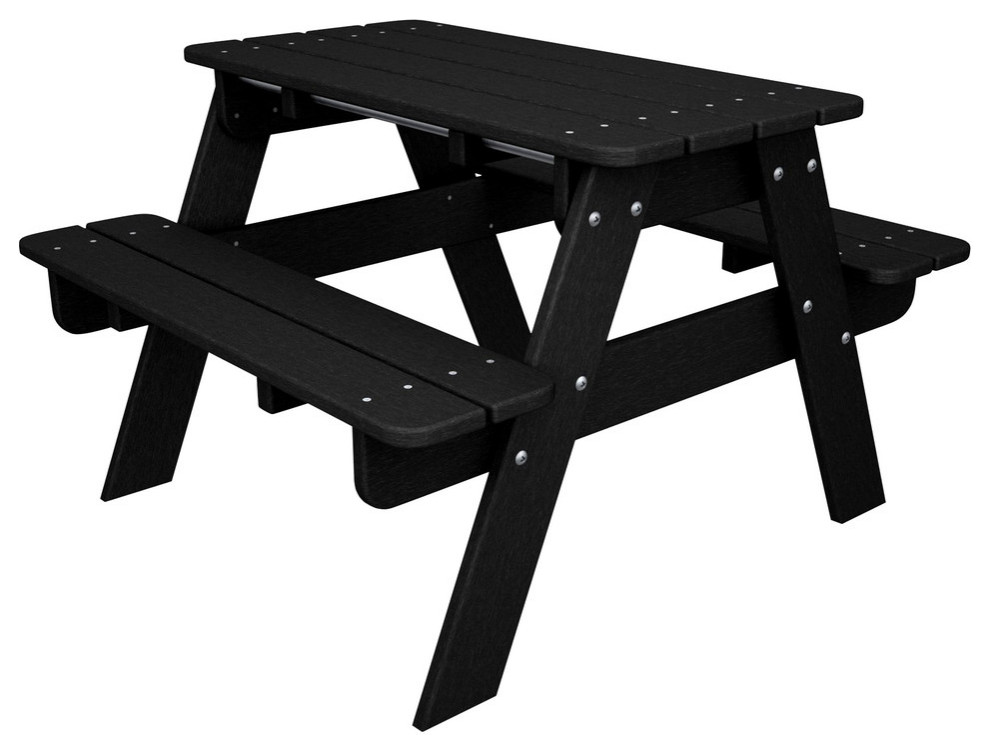 Polywood Kids Picnic Table Transitional Kids Tables And Chairs by Frontera Furniture Houzz