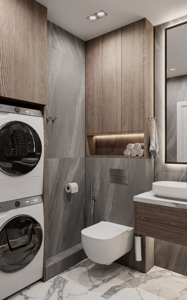 Дизайн-проект трехкомнатной квартиры 80 кв.м. Проект 2024г.