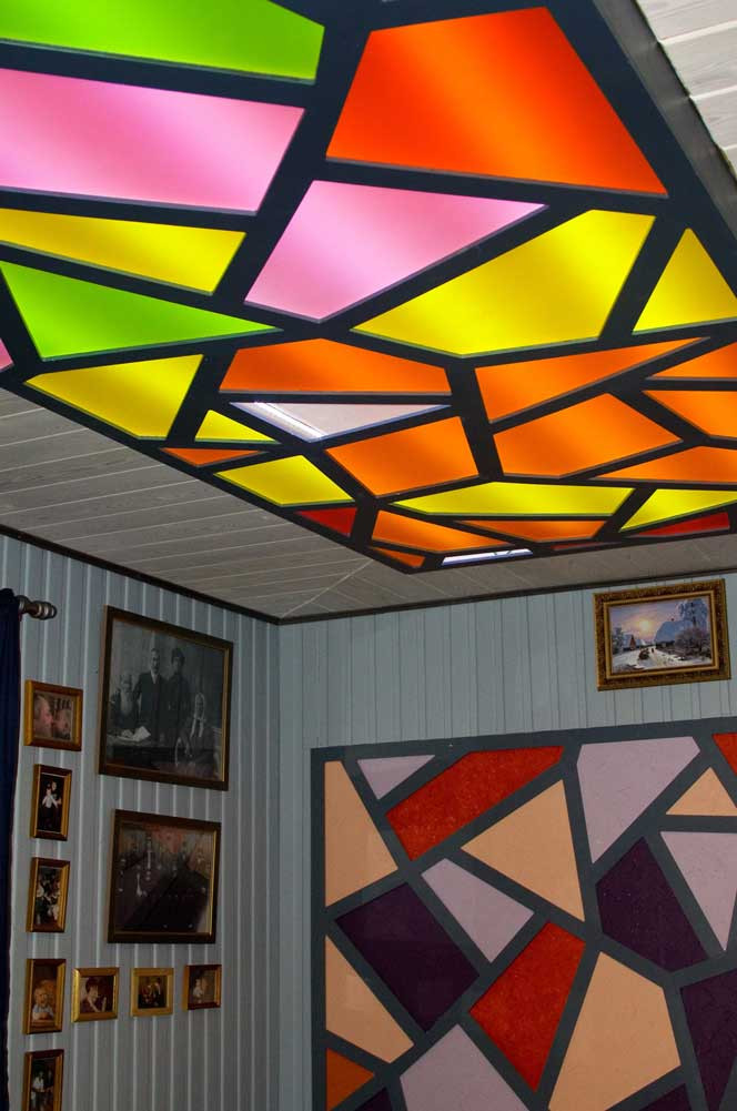 Псевдовитраж со светодиодной подсветкой