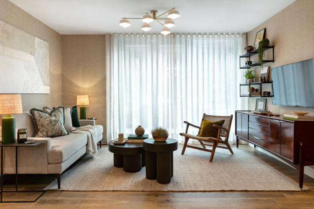 Hackney Wick eclectic-living-room