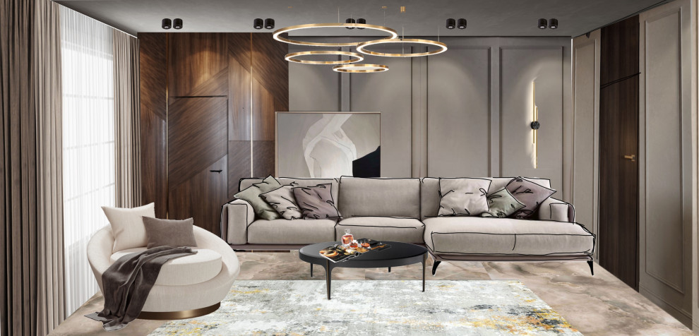 Дизайн дома в пригороде Королева