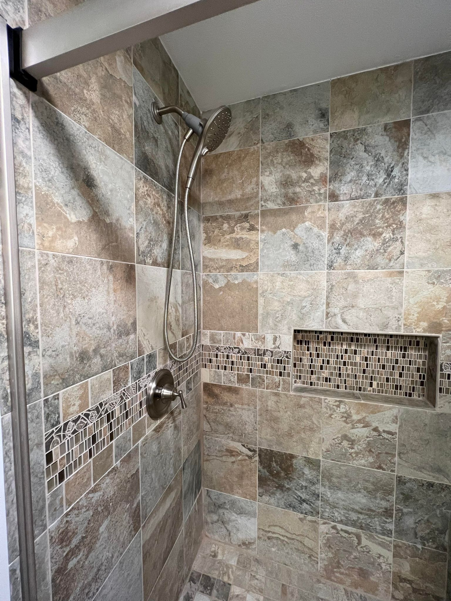 Bathroom Remodel with Tile Shower
